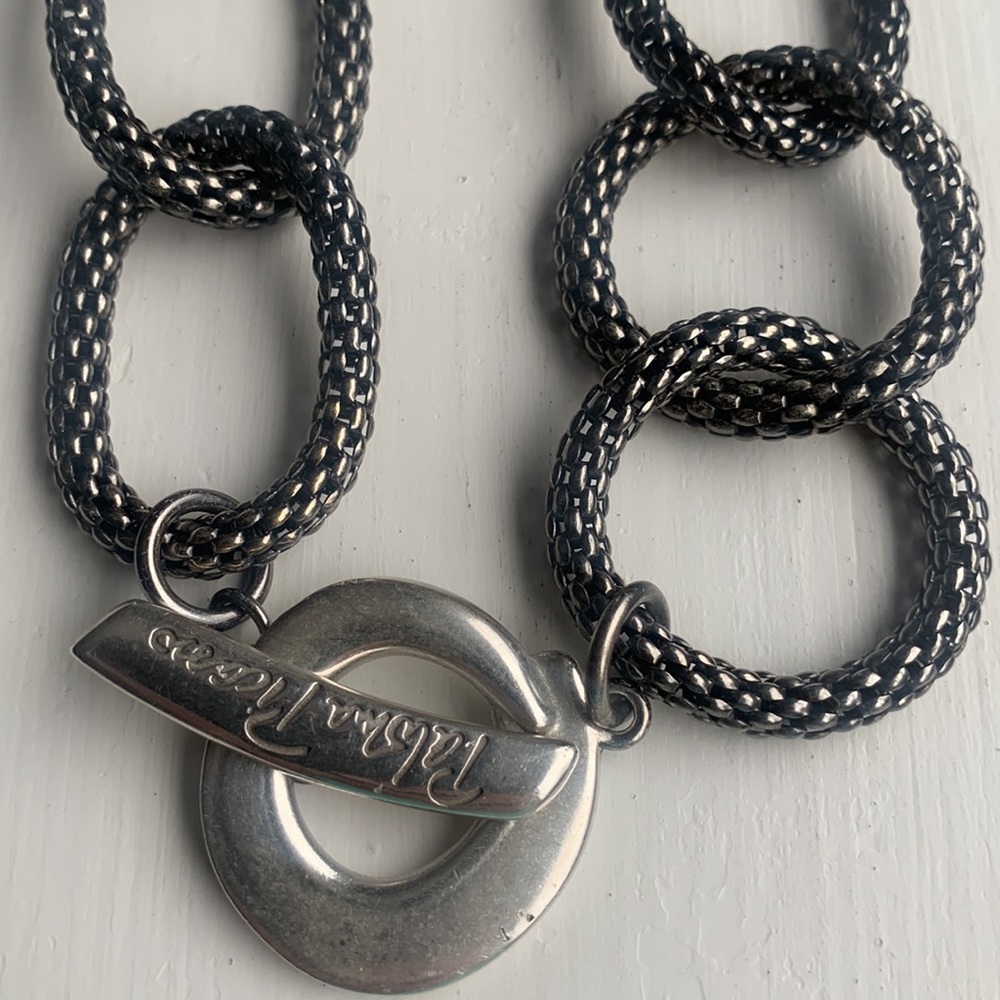 Tiffany & Co Paloma Picasso Sterling Links Toggle Necklace - Picture 9 of 9
